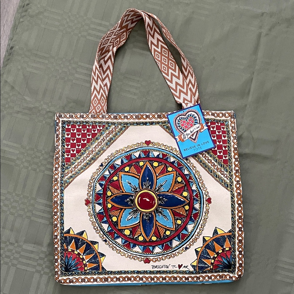 Brighton Colorful Mandala Tote